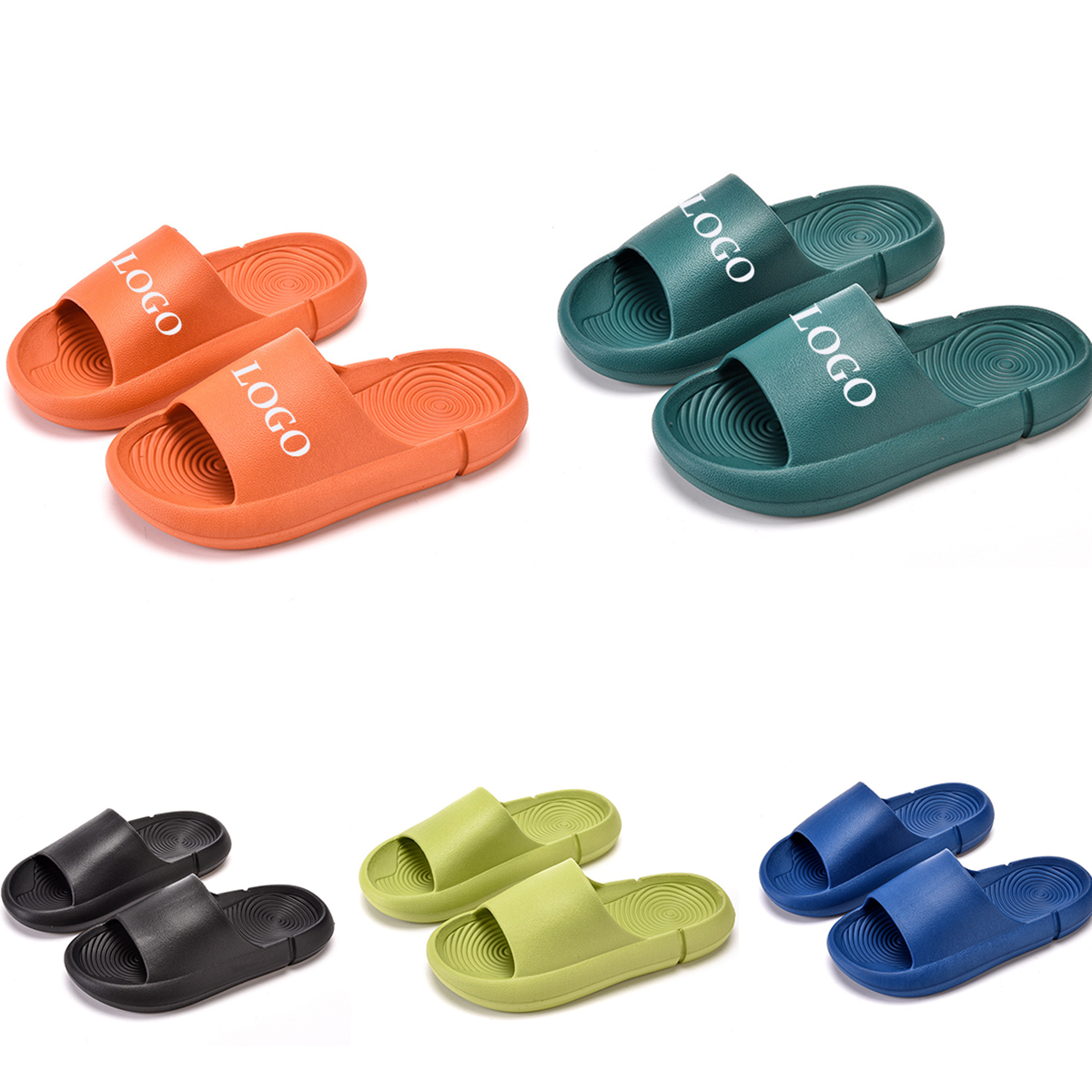APA1030 EVA Unisex Thick Sole Massage Slides